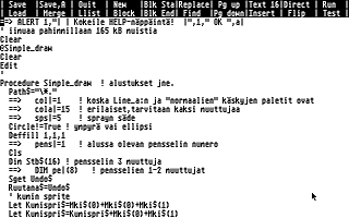 Suomenkieliset Tietosanomat 1991 / 3 atari screenshot