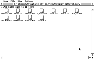 Suomenkieliset Tietosanomat 1991 / 3 atari screenshot