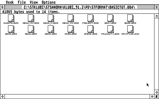 Suomenkieliset Tietosanomat 1991 / 3 atari screenshot