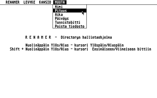 Suomenkieliset Tietosanomat 1991 / 4 atari screenshot