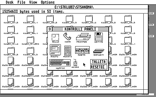 Suomenkieliset Tietosanomat 1992 / 1 atari screenshot