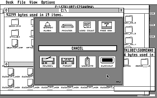 Suomenkieliset Tietosanomat 1992 / 1 atari screenshot
