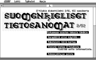 Suomenkieliset Tietosanomat 1992 / 2 — screenshot 1