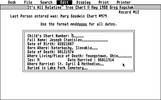 Suomenkieliset Tietosanomat 1992 / 3 atari screenshot