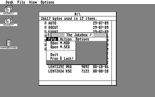 Suomenkieliset Tietosanomat 1992 / 3 atari screenshot