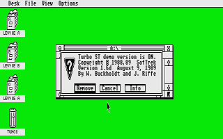 Suomenkieliset Tietosanomat 1992 / 4 atari screenshot