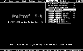 Suomenkieliset Tietosanomat 1993 / 2 atari screenshot