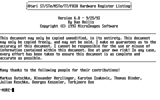 Suomenkieliset Tietosanomat 1993 / 3 atari screenshot