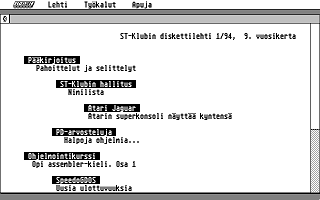 Suomenkieliset Tietosanomat 1994 / 1 — screenshot 1