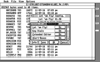 Suomenkieliset Tietosanomat 1994 / 1 atari screenshot