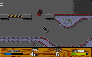 Super Cars II atari screenshot