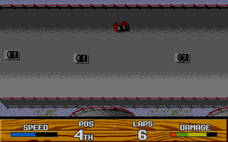 Super Cars II atari screenshot