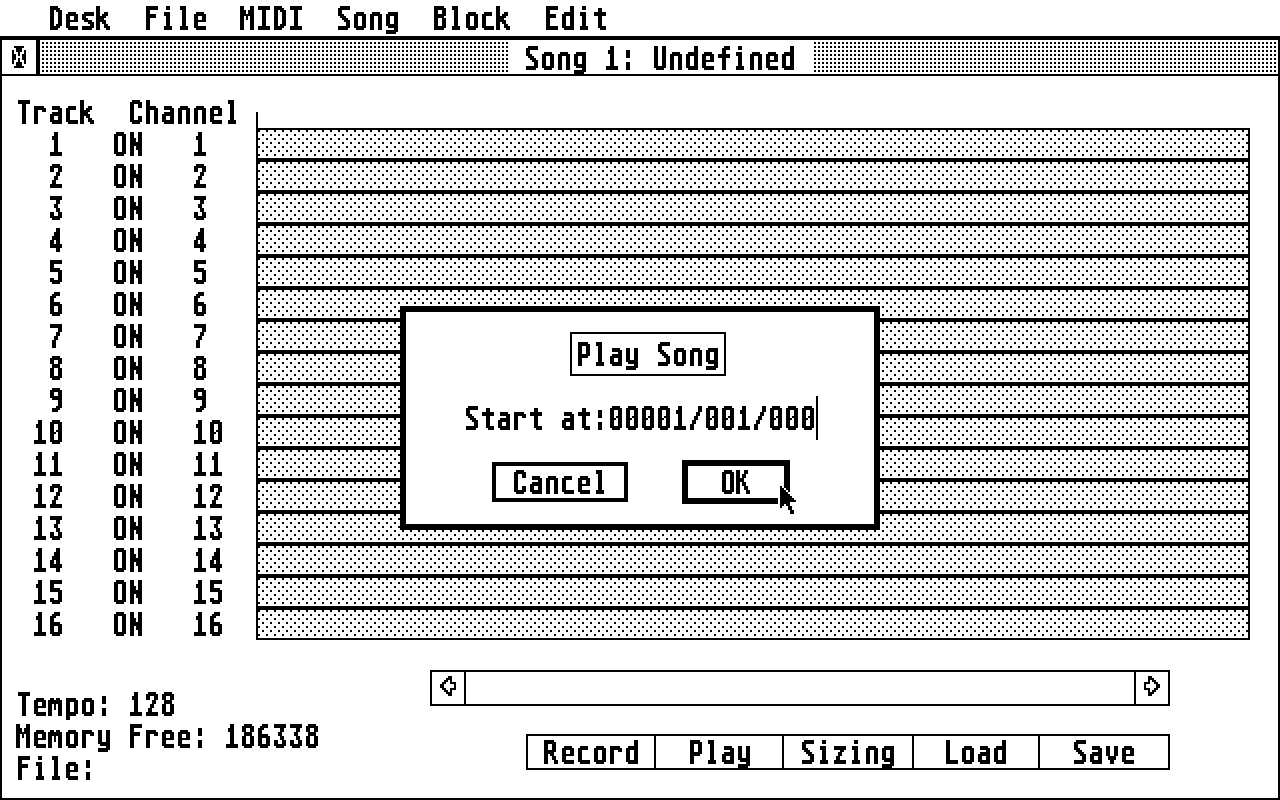 Super Conductor atari screenshot