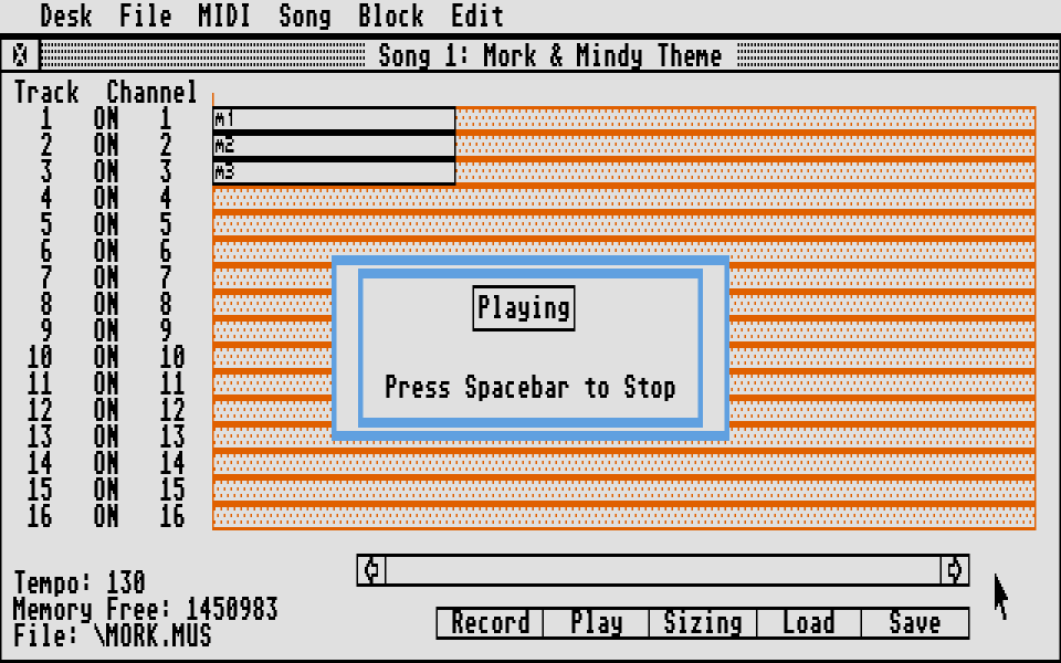 Super Conductor atari screenshot