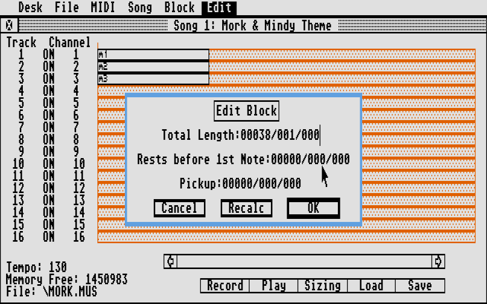 Super Conductor atari screenshot