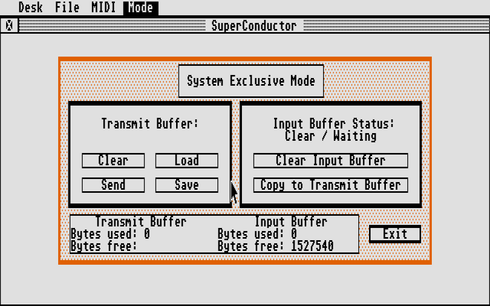 Super Conductor atari screenshot