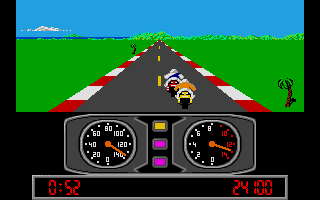 Super Cycle atari screenshot