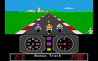 Super Cycle atari screenshot