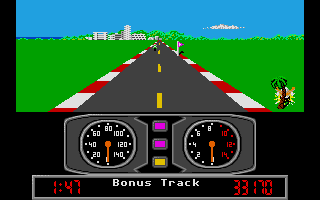 Super Cycle atari screenshot