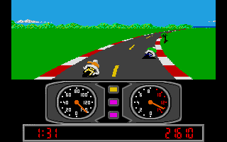 Super Cycle atari screenshot