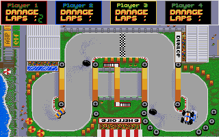 Super Grand Prix atari screenshot