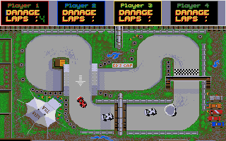 Super Grand Prix atari screenshot
