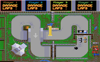 Super Grand Prix atari screenshot