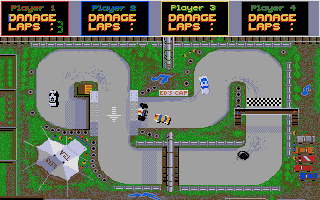 Super Grand Prix atari screenshot