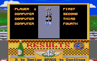 Super Grand Prix atari screenshot
