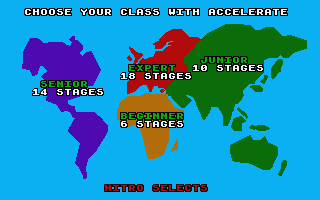 Super Hang-on atari screenshot