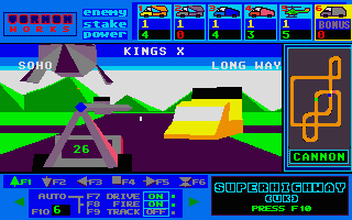 Super Highway (UK) atari screenshot