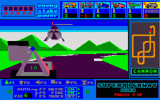 Super Highway (UK) atari screenshot