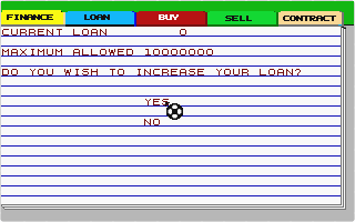 Superleague Soccer atari screenshot