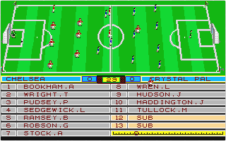 Superleague Soccer atari screenshot