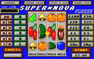 Super Nova atari screenshot