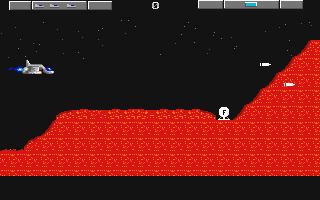 Super Scramble atari screenshot