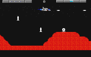 Super Scramble atari screenshot