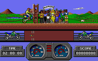 Super Scramble Simulator atari screenshot