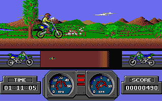 Super Scramble Simulator atari screenshot