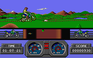 Super Scramble Simulator atari screenshot