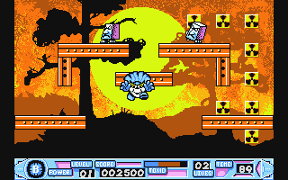 Super Seymour Saves the Planet atari screenshot