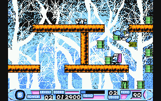 Super Seymour Saves the Planet atari screenshot