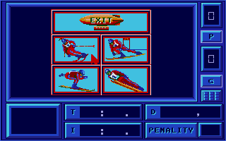 Eddie Edwards Super Ski atari screenshot