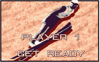 Super Ski II atari screenshot