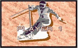 Super Ski II atari screenshot