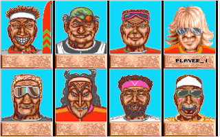 Super Ski II atari screenshot