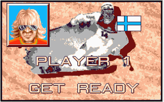 Super Ski II atari screenshot