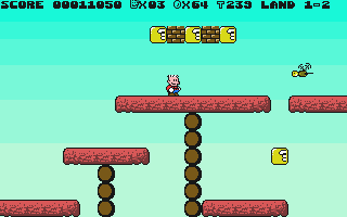 Super Stario Land atari screenshot
