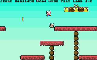 Super Stario Land atari screenshot