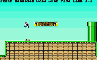 Super Stario Land atari screenshot